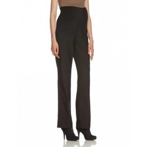 Noppies Maternity Trousers Over the Belly Size Large Grey Boot Cut Pants‎